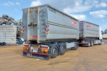 4 Floor S-Line aanhangwagens voor KHS Scrap Metals