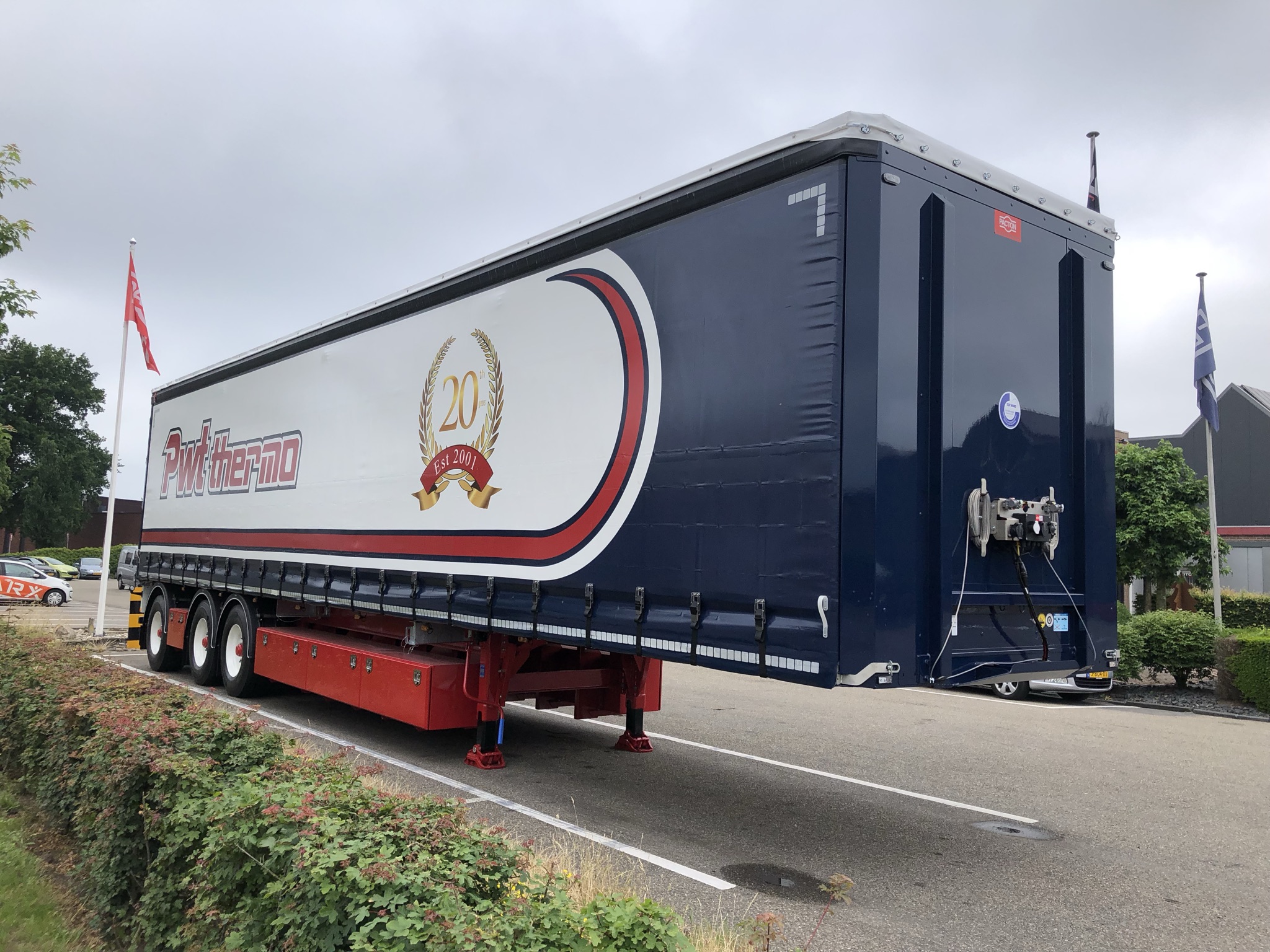 Pacton trailer voor PWT Thermo Transport