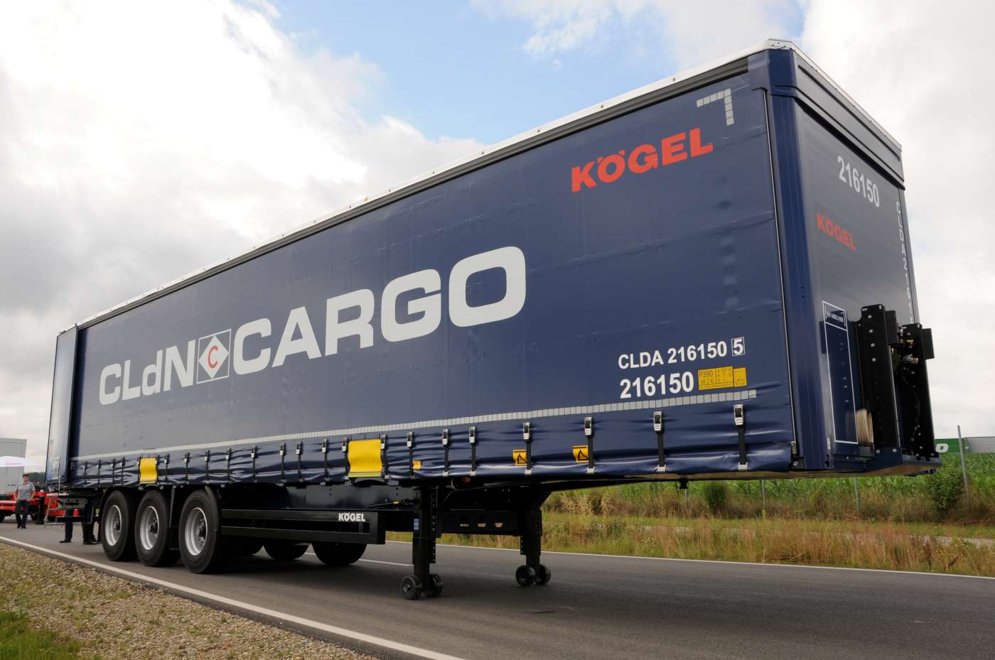 Kögel levert 100 Cargo Rail RoRo trailers aan CLdN Cargo
