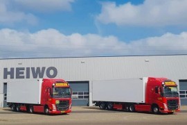 Isotherme Heiwo-trailers voor Melis Logistics