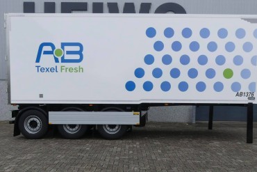 Heiwo Link trailer voor B-Double van AB Texel 