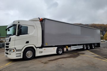 Kraker Lang Fahrzeug trailer voor Duitsland