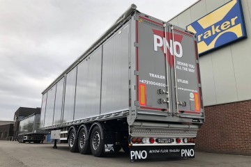 Kraker trailers voor PNO Noorwegen