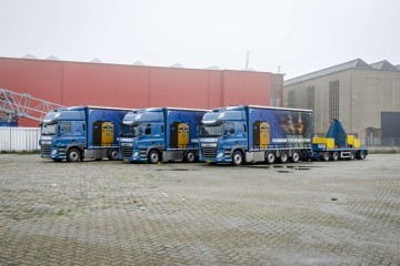 Vier assige Draco aanhangwagens voor Vlot Logistics
