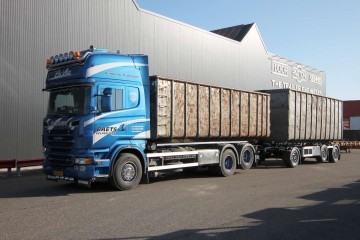 Floor S-Line containeraanhangwagens voor Baets