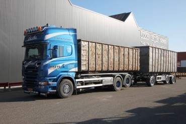 Floor S-Line containeraanhangwagens voor Baets