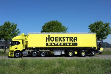 Krone trailer voor Hoekstra Materiaal