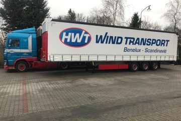 Schmitz Cargobull LZV opleggers voor Wind Transport