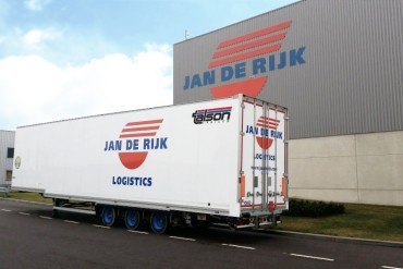 50 Talson trailers voor Jan de Rijk Logistics