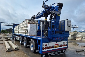 KWB trailer voor Vos Transport