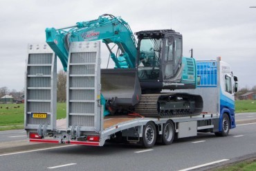 Scania oprijwagen van Veldhuizen Trucks voor Kemp Groep