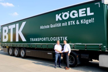 Meer dan 50 Kögel opleggers voor BTK Logistik