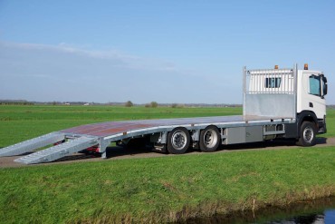 Innovatieve Scania oprijwagen van Veldhuizen