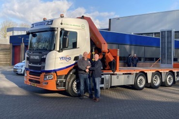 Rondaan opbouw voor Scania combi van Verno Verhuur