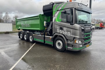 Scania met Palfinger opbouw voor Van Strien Transport - Trailer Totaal