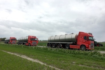 Vijf D-TEC tanktrailers voor Tontrans