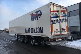 5 Tracon trailers voor Wanrooy Transport