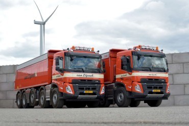 49 tons Volvo FMX trucks voor Van Lijssel