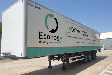 yDrive traileras spaart 40% brandstof en CO2