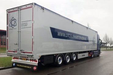 Bulthuis Moving Floor trailers voor DTC Surhuisterveen