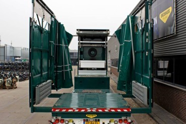 Multifunctionele SL-trailer van Broshuis voor Bolk