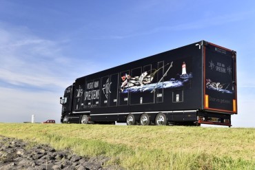 Elenbaas bouwt enorme marktwagen voor Spiessens