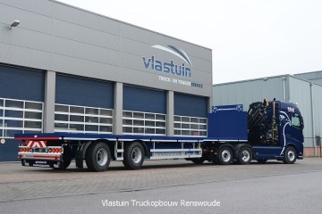 VTR trailers voor Valk Bouwsystemen