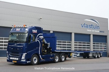 VTR trailers voor Valk Bouwsystemen