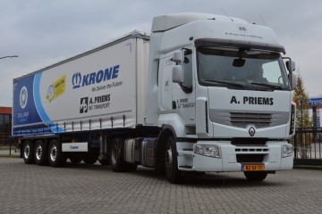 Krone Coil Liner voor Ad Priems Transport