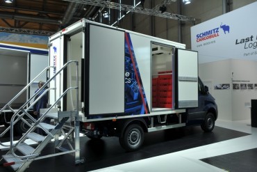 Geconditioneerde chassis-cabine opbouw van Schmitz Cargobull