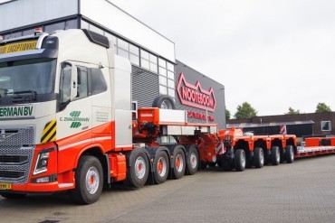 Nooteboom levert eerste 100 tons Euro-PX 4+6 aan Zwagerman
