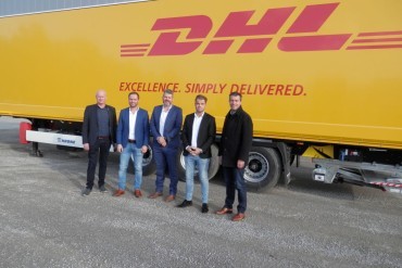 Heisterkamp Trailer Rental levert 120 nieuwe kastentrailers aan DHL 