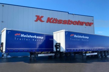 Kässbohrer levert 100 trailers aan Heisterkamp in Spanje 
