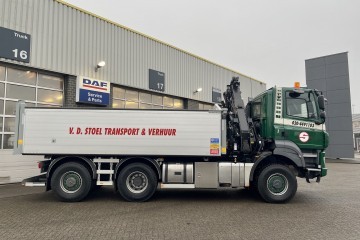 Tatra Truck Nederland 6x6 met elektrische PTO voor Van der Stoel Transport & Verhuur