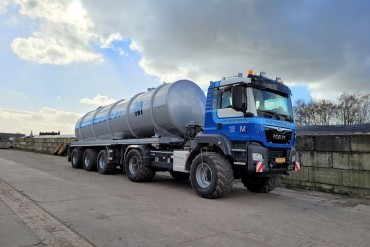 D-TEC Agro Tanktrailer kan ook offroad