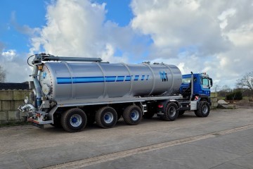 D-TEC Agro Tanktrailer kan ook offroad