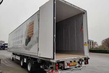 Zes gestuurde Talson-trailers voor VSW Meubeltransport