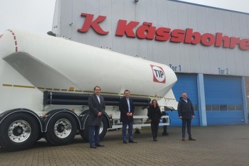 Kässbohrer levert twintig bulktrailers aan TIP