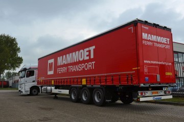 Krone levert 100 huckepacktrailers aan Mammoet Ferry