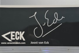 Laatste door Joost van Eck verkochte carrosserie afgeleverd