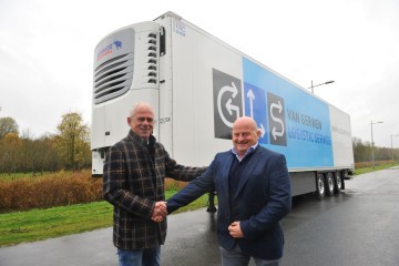 Vijf Schmitz-koelers met dubbele laadvloer voor GLS Van Gerwen