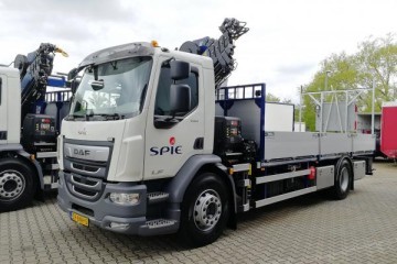 Vijf DAF trucks met FBS opbouw voor Spie